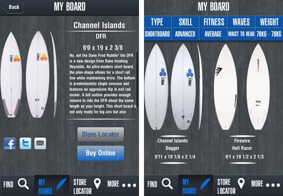 Surfboard Finder APP