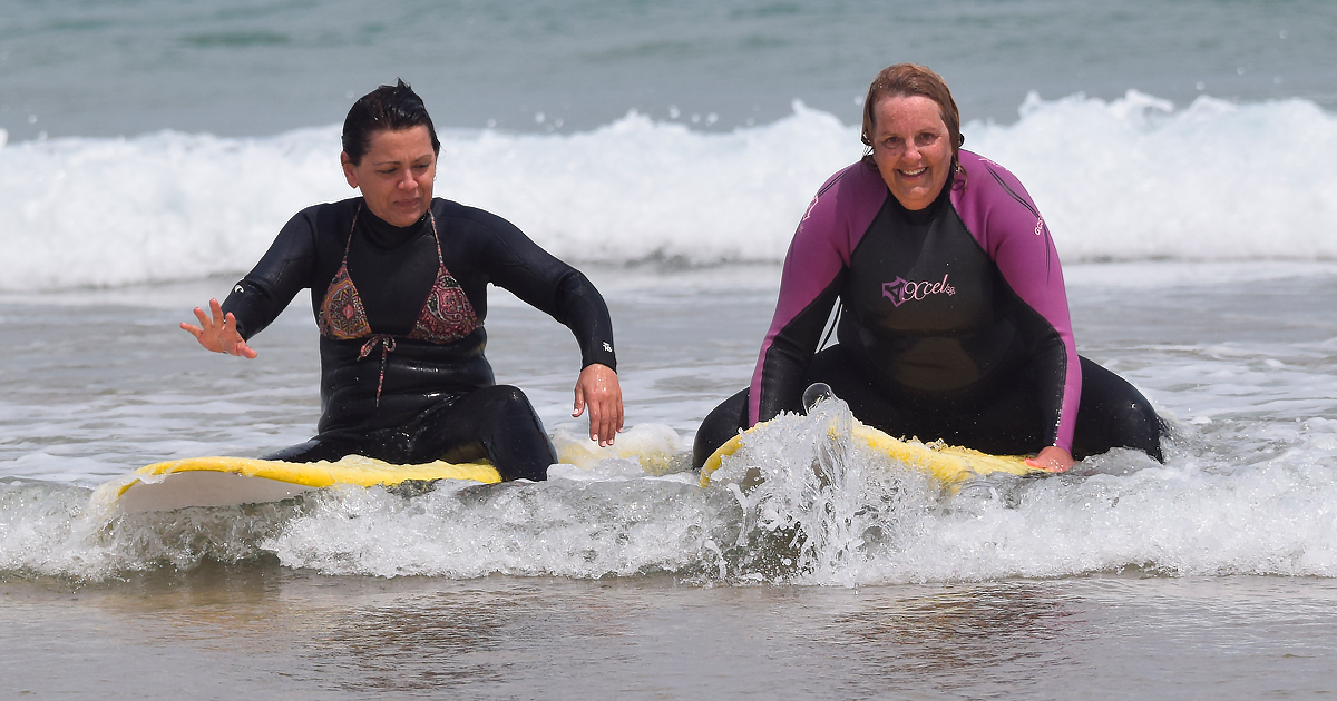 Iniciación al surf en edades avanzadas