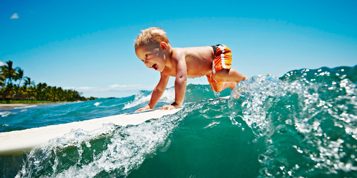 Maniobras básicas del surf