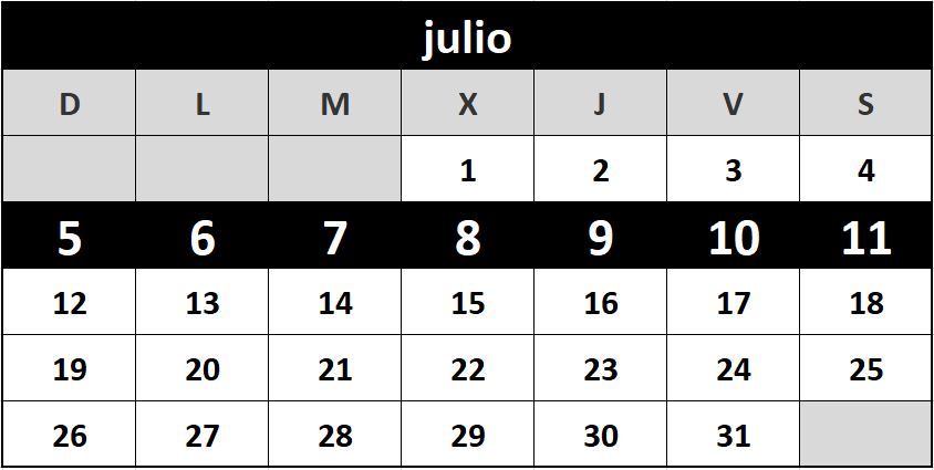 Surf Camp 3 - Menores del 5 al 11 de Julio de 2026