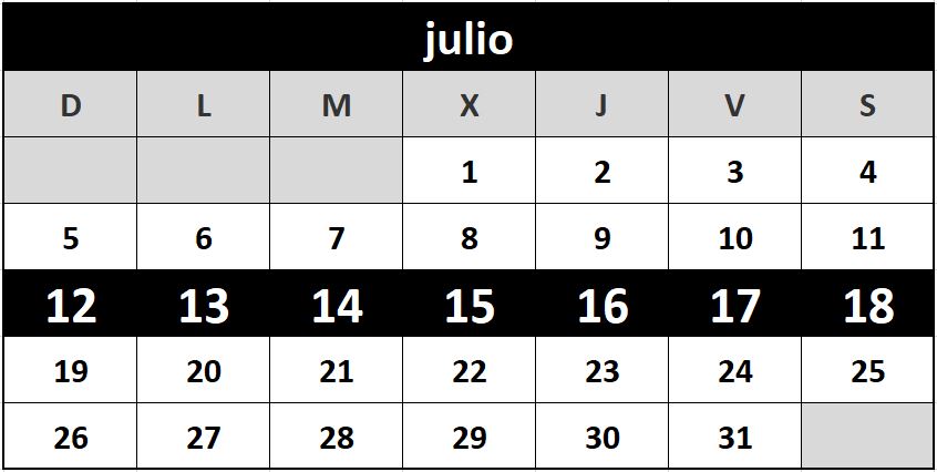 Surf Camp 4 - Menores del 12 al 18 de Julio de 2026