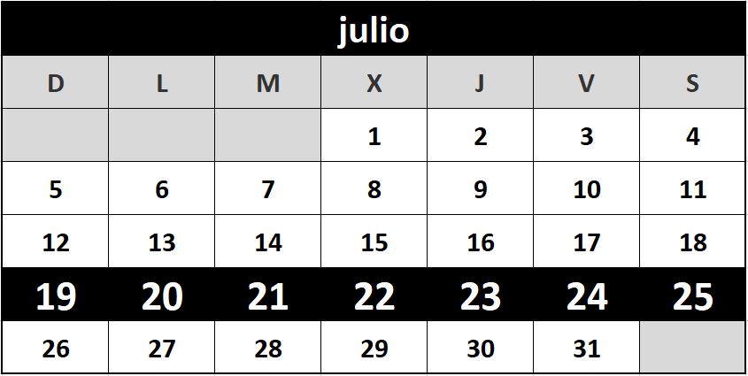 Surf Camp 5 - Menores del 19 al 25 de Julio de 2026