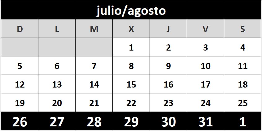 Surf Camp 6 - Menores del 26 de Julio al 1 de Agosto de 2026