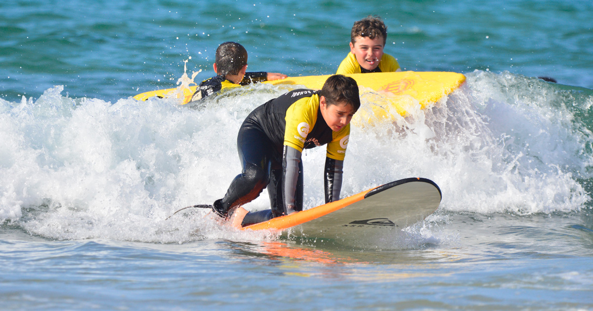Practica el popup - Surf para principiantes