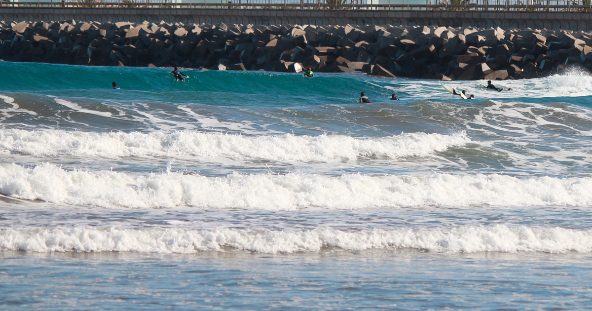 Espigón en Valencia Surf: Puerto Sagunto 