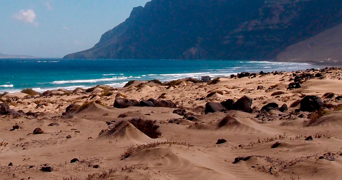 Playas para hacer surf en Espña - Famara