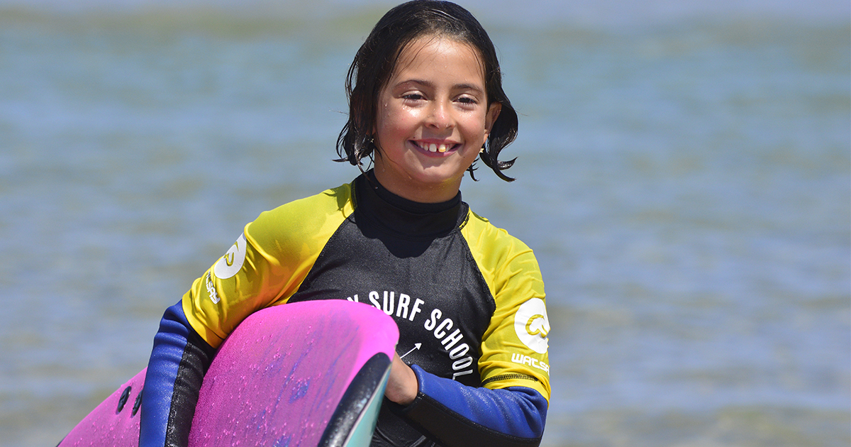 Por qué los niños debe de practicar surf