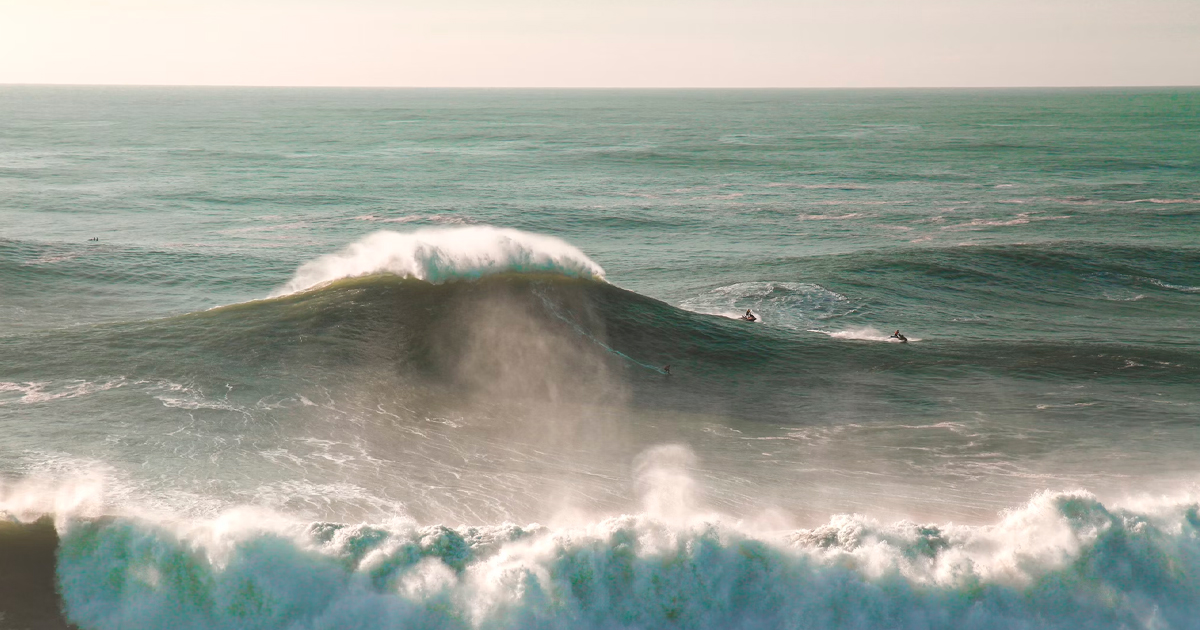 Nazaré es la ola más grande del mundo