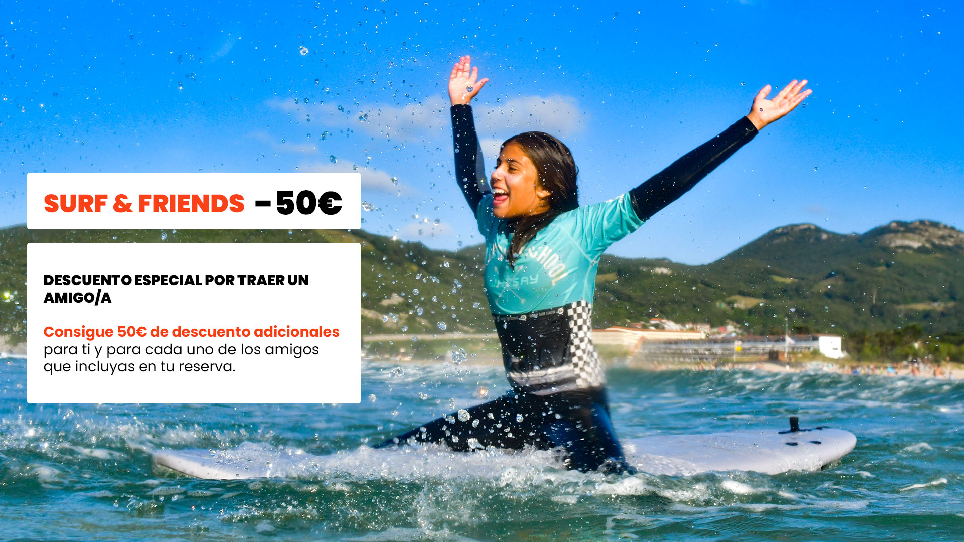 SURF CAMP MENORES - PLAN AMIGO