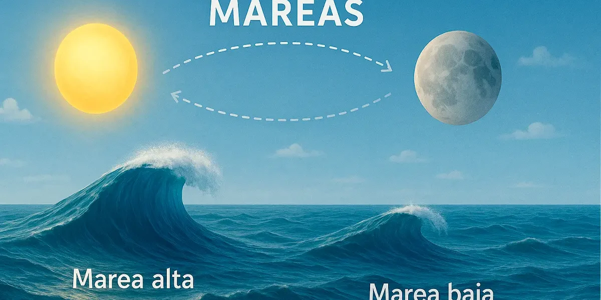 Cómo se forman las mareas
